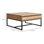Scandinavian coffee table by Moe's Home Collection additional picture 5