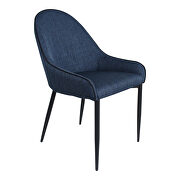 Modern dining chair dark blue-m2 by Moe's Home Collection additional picture 8