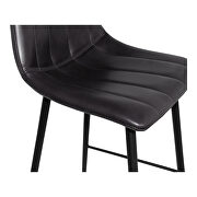 Contemporary counter stool matte black-m2 by Moe's Home Collection additional picture 6