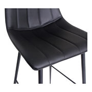 Contemporary barstool matte black-m2 by Moe's Home Collection additional picture 3