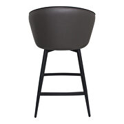 Contemporary swivel counter stool charcoal by Moe's Home Collection additional picture 5
