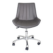 Contemporary swivel office chair gray by Moe's Home Collection additional picture 5