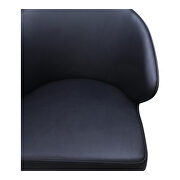 Contemporary swivel office chair black by Moe's Home Collection additional picture 6