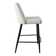 Contemporary counter stool ivory by Moe's Home Collection additional picture 4