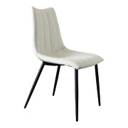 Contemporary dining chair ivory-m2 additional photo 5 of 4