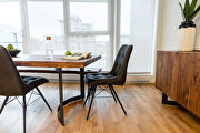 Industrial dining table small smoked additional photo 4 of 9
