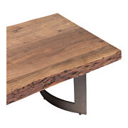 Industrial coffee table smoked additional photo 4 of 6