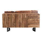 Industrial sideboard smoked by Moe's Home Collection additional picture 9