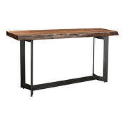 Industrial console table smoked by Moe's Home Collection additional picture 6