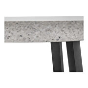 Contemporary dining table white additional photo 3 of 8