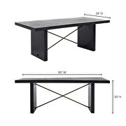 Rustic dining table by Moe's Home Collection additional picture 2