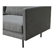 Contemporary sofa anthracite additional photo 4 of 7