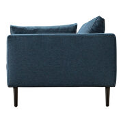 Contemporary sofa dark blue by Moe's Home Collection additional picture 7