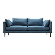 Contemporary sofa dark blue by Moe's Home Collection additional picture 9