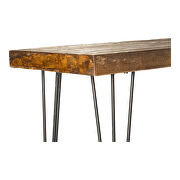 Industrial console table natural by Moe's Home Collection additional picture 2