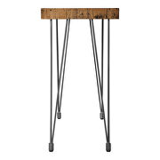 Industrial console table natural by Moe's Home Collection additional picture 3