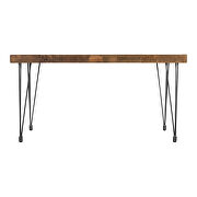 Industrial dining table small natural by Moe's Home Collection additional picture 8