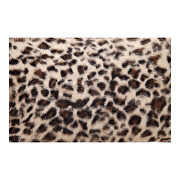 Contemporary fur bolster spotted brown leopard by Moe's Home Collection additional picture 2