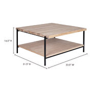 Scandinavian coffee table by Moe's Home Collection additional picture 2
