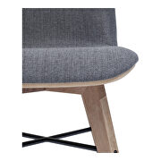 Scandinavian dining chair gray-m2 by Moe's Home Collection additional picture 6