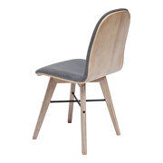Scandinavian dining chair gray-m2 by Moe's Home Collection additional picture 7