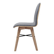 Scandinavian dining chair gray-m2 by Moe's Home Collection additional picture 8