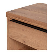 Scandinavian one drawer nightstand additional photo 4 of 6