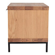 Scandinavian one drawer nightstand by Moe's Home Collection additional picture 6