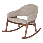 Scandinavian rocking chair by Moe's Home Collection additional picture 6