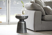 Scandinavian corner chair livesmart fabric light gray by Moe's Home Collection additional picture 2