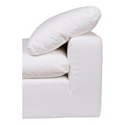 Scandinavian slipper chair livesmart fabric cream by Moe's Home Collection additional picture 6