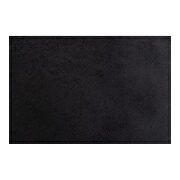 Scandinavian ottoman nubuck leather black additional photo 5 of 6