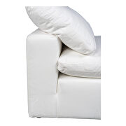 Scandinavian condo slipper chair livesmart fabric cream by Moe's Home Collection additional picture 6