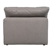 Scandinavian condo slipper chair livesmart fabric light gray by Moe's Home Collection additional picture 8