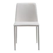 Modern fabric dining chair white-m2 by Moe's Home Collection additional picture 4