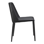 Modern pu dining chair black-m2 by Moe's Home Collection additional picture 4