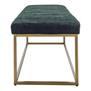 Retro bench dark green by Moe's Home Collection additional picture 3