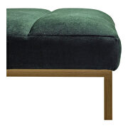 Retro bench dark green by Moe's Home Collection additional picture 7