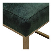 Retro bench dark green by Moe's Home Collection additional picture 8