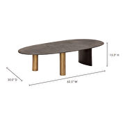 Contemporary coffee table by Moe's Home Collection additional picture 3