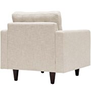 Quality beige fabric upholstered armchair by Modway additional picture 2