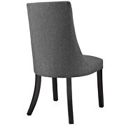 Dining side chair in gray additional photo 3 of 4