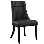 Dining vinyl side chair in black by Modway additional picture 5