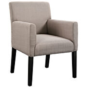 Upholstered fabric armchair in beige by Modway additional picture 2
