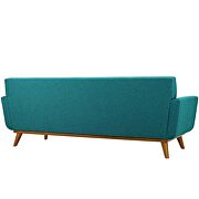 Teal fabric tufted back contemporary couch by Modway additional picture 5