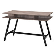 Black / birch small office desk by Modway additional picture 3