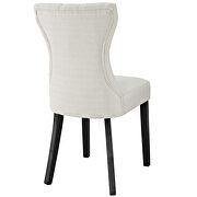 Dining side chair in beige additional photo 2 of 3