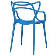 Dining armchair in blue by Modway additional picture 2