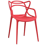 Dining armchair in red by Modway additional picture 4