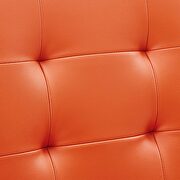 Armless mid back office chair in orange by Modway additional picture 4